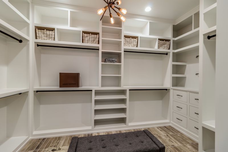 Built-in Bench and Recessed Storage